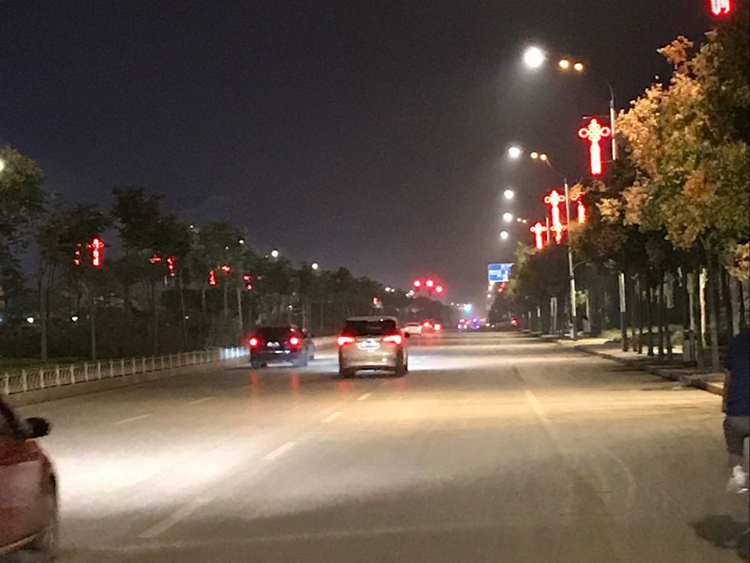 菏澤市鄆城縣水滸路、金河路照明改造